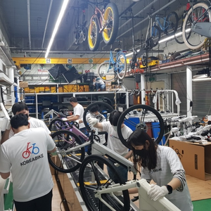 Línea de Ensamblaje Automática Rígida para Bicicletas Compartidas Koreabike KB-BA20-23 para Producción de Ensamblaje de Bicicletas - Product Image 3