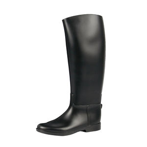 รองเท้าบูทขี่ม้าหนังแท้คุณภาพสูงแบบซิปยาวสำหรับผู้ชาย รองเท้าบูทขี่ม้าสูงถึงเข่า - Product Image 2