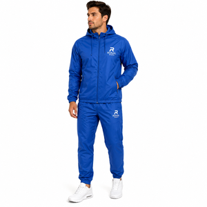 Ensemble coupe-vent style hip-hop pour hommes, design personnalisé, haute qualité, en gros - Product Image 3