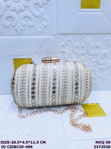 Luxury Handmade Embroidered <b>Clutch</b> Bags | Women Evening <b>Wedding</b> Party Bag Women Designer Evening <b>Clutch</b> Purse with Chain - Product Image 4