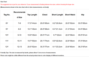 Ensemble de maillot de bain deux pièces pour enfants, haut et short, idéal pour les cours de natation, les vacances à la plage, les fêtes au bord de la piscine et la natation en plein air - Product Image 6