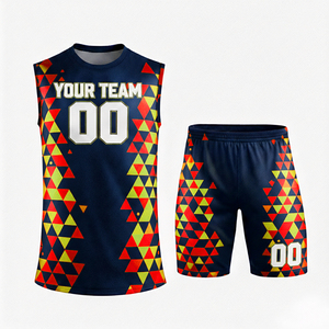 เสื้อฟุตบอลอเมริกันสีน้ำเงินแบบกำหนดเองรุ่นใหม่ล่าสุด คอวี ลายพิมพ์แบบซับลิเมชั่น โพลีเอสเตอร์ 100% ระบายอากาศได้ดี ดีไซน์ไซส์ใหญ่พิเศษ - Product Image 6