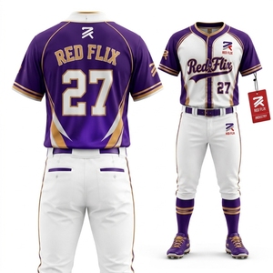 Uniformes de Béisbol Personalizados de Alta Calidad, Uniformes Deportivos de Primera Calidad para Venta en Línea, Servicio OEM - Product Image 5