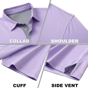 Chemises polo de sport pour hommes, logo personnalisé, polos athlétiques respirants, vêtements de sport en gros, fournisseur Pakistan OEM - Product Image 5