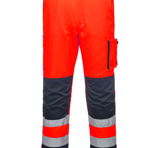 Wholesale High Quality Custom Men Bib High Visibility Construction <b>Overall</b> Workwear Hi Vis Silk <b>Waterproof</b> Brace Pants - Product Image 3