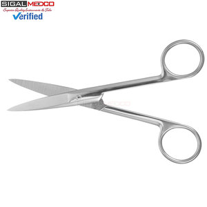 Tijeras Quirúrgicas Rectas Manuales de Acero Inoxidable de 14 CM, Instrumento de Disección Quirúrgica Médica con Certificación CE para Precisión - Product Image 6