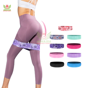 Set de Bandas de Resistencia para Entrenamiento de Cadera para Mujeres, Bandas Elásticas Anchas Antideslizantes para Ejercicios de Glúteos, de Poliéster Resistente - Product Image 4