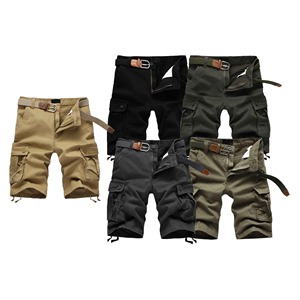 Pantalones Cortos Cargo para Hombre, Talla Personalizada, Sólidos, Transpirables, de Algodón, Servicio OEM, Nuevo Estilo, Ligeros, de Alta Calidad, Casuales y Profesionales - Product Image 1