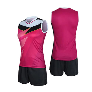 Uniforme de Voleibol de Manga Corta para Mujer, Color Azul Rey, Diseño de Red con Patrón de Salpicaduras, Ropa Deportiva, Venta al Por Mayor de Fábrica, Personalizado - Product Image 4
