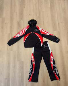 Veste coupe-vent respirante personnalisée pour l'hiver, style streetwear, coupe classique, 2 pièces, grande taille, unisexe, légère, unie, 100% nylon, entièrement à capuche - Product Image 1