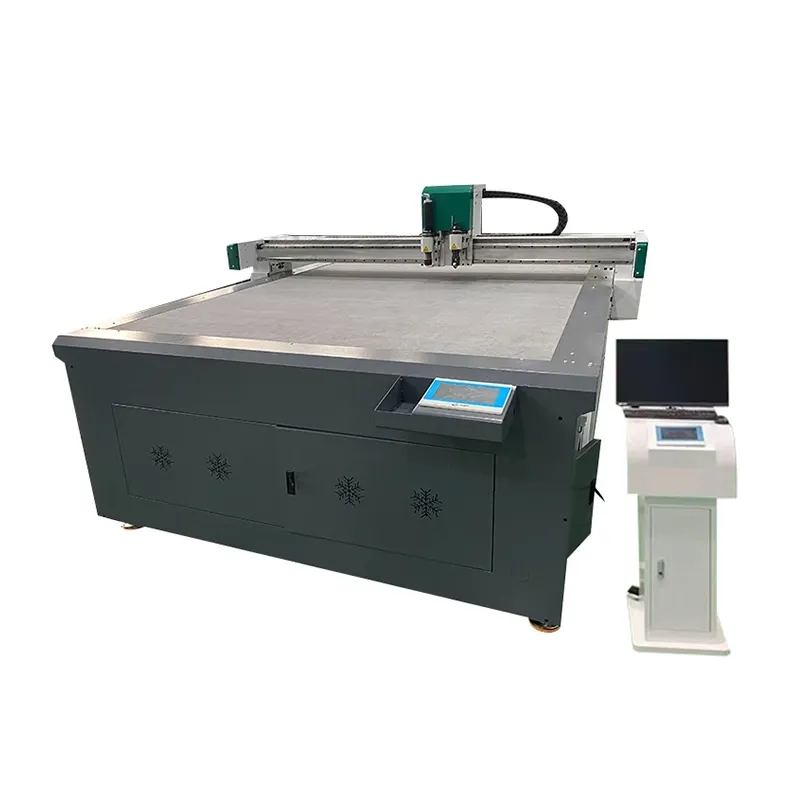 TC Agente preço moeda máquina de corte a laser de papelão piso azulejo adesivos caneca caixa de papelão cortador plano com bom serviço pós-venda