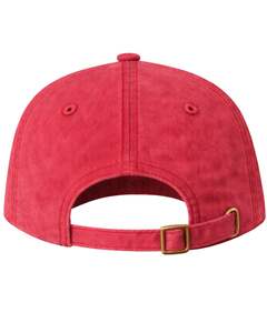 Gorra de Béisbol Roja de Algodón, Lisa, Ajustable, Unisex, Deportiva, Informal, Transpirable, Cómoda, con Logotipo Personalizado, Calidad Premium - Product Image 2