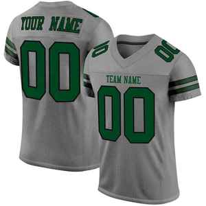 Maillot de football américain personnalisé avec impression par sublimation, design brodé, coupe courte en mesh, tendance streetwear, pour équipe nationale - Product Image 5