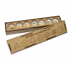 Labradorita-Juego de Geometría Sagrada, labradorita, juego de Geometría Sagrada en línea, 5 uds. - Product Image 4