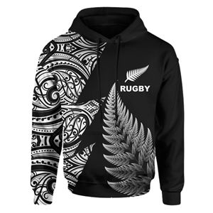 Vente en gros de sweats à capuche personnalisés, coupés et cousus, avec sublimation, motif maori, vêtements d'hiver hawaïens, sweats à capuche polynésiens imprimés sur mesure OEM - Product Image 1