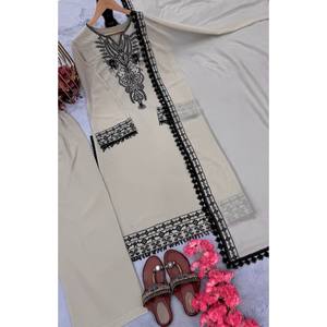 Ensemble haut et bas pour femmes, vêtements de soirée, avec un magnifique dupatta - Product Image 4