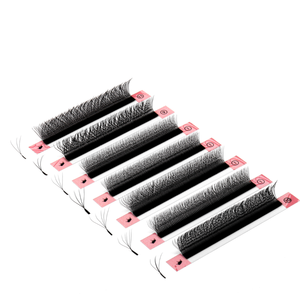 Charmlash <b>Lash</b> Extension Trays Wholesale Deep Black W <b>Lashes</b> Best Quality Russian <b>Lashes</b> <b>4</b>-25mm Matte Black Double Tip Classic - Product Image 2