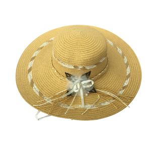 Sombrero de paja suave de ala ancha para mujer para verano de playa para estilo y protección solar - Product Image 3
