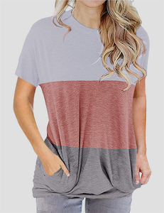 เสื้อยืดผู้หญิงสำหรับฤดูร้อน ผ้าฝ้าย 100% เป็นมิตรกับสิ่งแวดล้อม ระบายอากาศได้ดี น้ำหนักเบา สวมใส่สบาย ปรับแต่งได้ แฟชั่นลำลองแนวสตรีท - Product Image 5