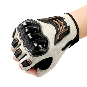 Gants de moto haut de gamme en cuir pour une adhérence solide, une durabilité accrue et des performances professionnelles en moto - Product Image 4