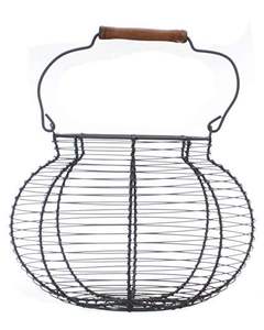 Proveedor de Cestas de Hierro para Huevos, Forma Personalizada Disponible en Todos los Colores, Tamaño Mediano, Atractiva Cesta de Alambre Metálica para Huevos - Product Image 5