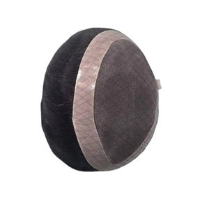 Peluca de Cabello Remy Indio de Alta Calidad de Taz Hair, Sistema de Tupé con Base Mono Suave para Hombre, Hecho en Bangladesh, Ondas Profundas Sueltas - Product Image 2