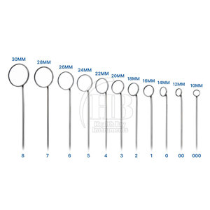 Juego de Espejos de Examen Dental de Acero Inoxidable, Reutilizables, Kit de Instrumentos de Diagnóstico Manual, Certificado CE, para Clínica Dental Profesional - Product Image 5