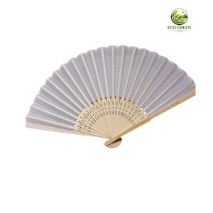 Éventail promotionnel personnalisé, éventail pliable en bambou avec illustration personnalisée pour les salons professionnels, les événements et la publicité - Product Image 1