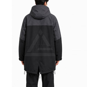 Veste parka oversize tendance pour homme, coupe décontractée, vêtements d'extérieur à capuche pour l'hiver, confortables, style streetwear quotidien - Product Image 4