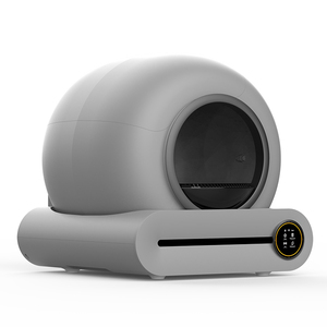 Nueva <span class=keywords><strong>Caja</strong></span> de <span class=keywords><strong>Arena</strong></span> Inteligente Gris para <span class=keywords><strong>Gatos</strong></span> con Autolimpieza y Control de Olores por Wifi para Múltiples <span class=keywords><strong>Gatos</strong></span> - Product Image 1