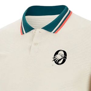 Men White Polo Soccer Jersey Short Sleeve Polyester <b>Athletic</b> Football Shirt Casual Team Training Match Sports Wear Apparel - Product Image 3