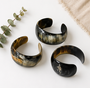 Custom Handmade Buffalo Horn <b>Bangle</b> <b>Bracelet</b> Polished Natural Horn Jewelry for Fashion and Gift Suppliers - Product Image 4