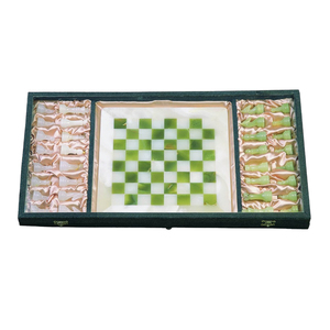 High Quality Onyx Marble <b>Chess</b> <b>Set</b> for Gift and Collection Handmade Natural Stone <b>Chess</b> <b>Board</b> <b>Set</b> with Smooth Finish - Product Image 4