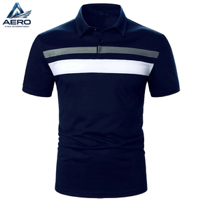Color Block <b>Half</b> <b>Button</b> Polo <b>Shirt</b> In Reasonable Price With Own Logo Highest Quality Soft Touch Fabric Men Wear Polo <b>Shirts</b> - Product Image 1