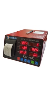 KOENG Portable Automotive Exhaust Gas Analyzer (6-Gas) Diesel Smoke Tester <b>Red</b> Color EA <b>Material</b> OEM 1 Year Warranty Universal - Product Image 1
