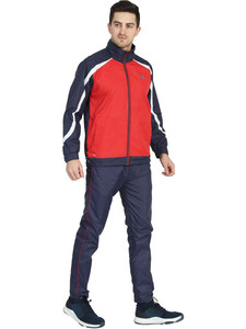 2026 <b>Men's</b> Red Tracksuit Set Full Sleeve Zipper <b>Jacket</b> Pants Striped Design Breathable Tracksuit Sporty Regular Fit Autumn Wear - Product Image 4