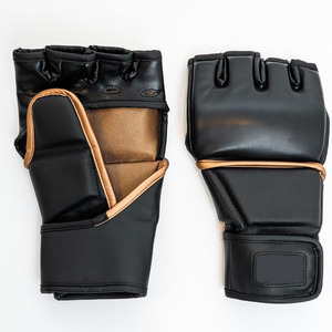 ถุงมือ MMA ครึ่งนิ้ว หนังนุ่ม สีสันปรับแต่งได้ ขนาดใหญ่พิเศษ พร้อมคุณสมบัติป้องกันแบคทีเรีย ระบายความชื้น เหมาะสำหรับใช้งานกลางแจ้ง - Product Image 5