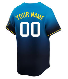 Maillots de baseball personnalisés en gros pour équipes sportives, style boutonné, rayures blanches et rouges, sur mesure, pas cher, brodé, vente en gros OEM - Product Image 2