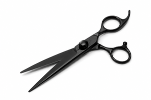 Ciseaux de barbier professionnels en acier inoxydable avec poignée ronde pour droitiers, application des cuticules, option de logo personnalisé - Product Image 4