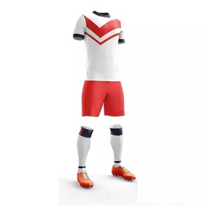 ชุดฟุตบอลสำหรับผู้ชายชุดยูนิฟอร์มฟุตบอลเซตเสื้อเจอร์ซี่กางเกงขาสั้นแบบสั่งทำชุดทีม - Product Image 5