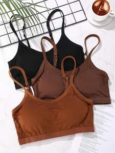 Bralette Grace Line para Mujer, Tejido Ajustado, Suave, con Retención de Forma, Transpirable, Capas Suaves, Cómodo para Uso Diario, Elegante - Product Image 4