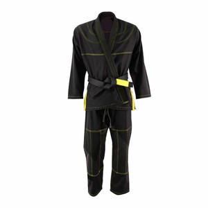 Uniforme de BJJ 100% Algodón, Tejido Perla Premium de 360g, Kimonos de Jiu Jitsu con Logotipo Bordado Personalizado, Kimonos de Judo Profesionales OEM Ligeros - Product Image 2