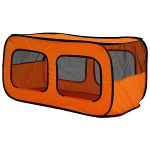 Tente pliable légère à double fenêtre en maille pour animaux de compagnie, idéale pour l'extérieur, la maison et l'ameublement - Product Image 2