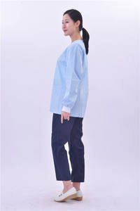 Innovative Design Medical Scrub Jacket With Lightweight Breathable Fabric For Healthcare Professionals - Product Image 3
