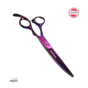 Productos de aseo para mascotas, tijeras para el cuidado del cabello de animales, para el cuidado del cabello de mascotas, con curvado lateral - Product Image 1