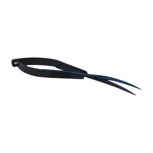 Tijeras Profesionales para Acuarios Spring Scissor Flanzen Federschere de 16 cm, de Acero Inoxidable, Color Negro - Product Image 4