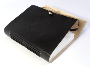 Cuadernos de cuero hechos a mano, diarios, agendas personalizadas, cuadernos de tapa dura para estudiantes y artículos de papelería. - Product Image 2