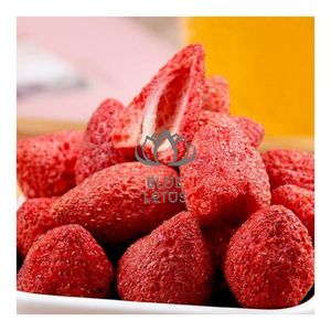 สตรอว์เบอร์รีฟรีซดรายคุณภาพสูงสุด ปี 2026 สำหรับการค้าปลีกระดับพรีเมียม ผลไม้เขตร้อนแท้ สะอาด ปลอดภัย เกรดอาหาร สำหรับส่งออก - Product Image 1