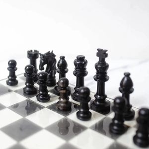 ILAHI's Eco-Friendly Rustic Polished Rectangle <b>Chess</b> <b>Board</b> Game 100% Handmade Pure Wood Animal/Love Style Customized Size <b>Chess</b> - Product Image 1