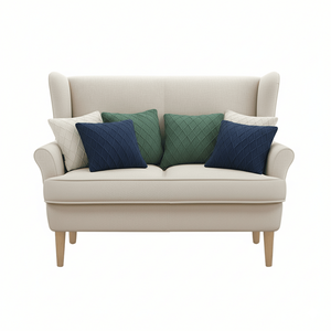 SOGA 6PC 45cm Diamond Cable Knit Pillow Covers Set-2 Forest Green 2 Navy Blue and 2 <b>Cream</b> for Living Room <b>Sofas</b> - Product Image 1